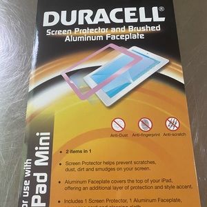 BRAND NEW Duracell  Screen Protector For  iPad Mini DU2063 Pink